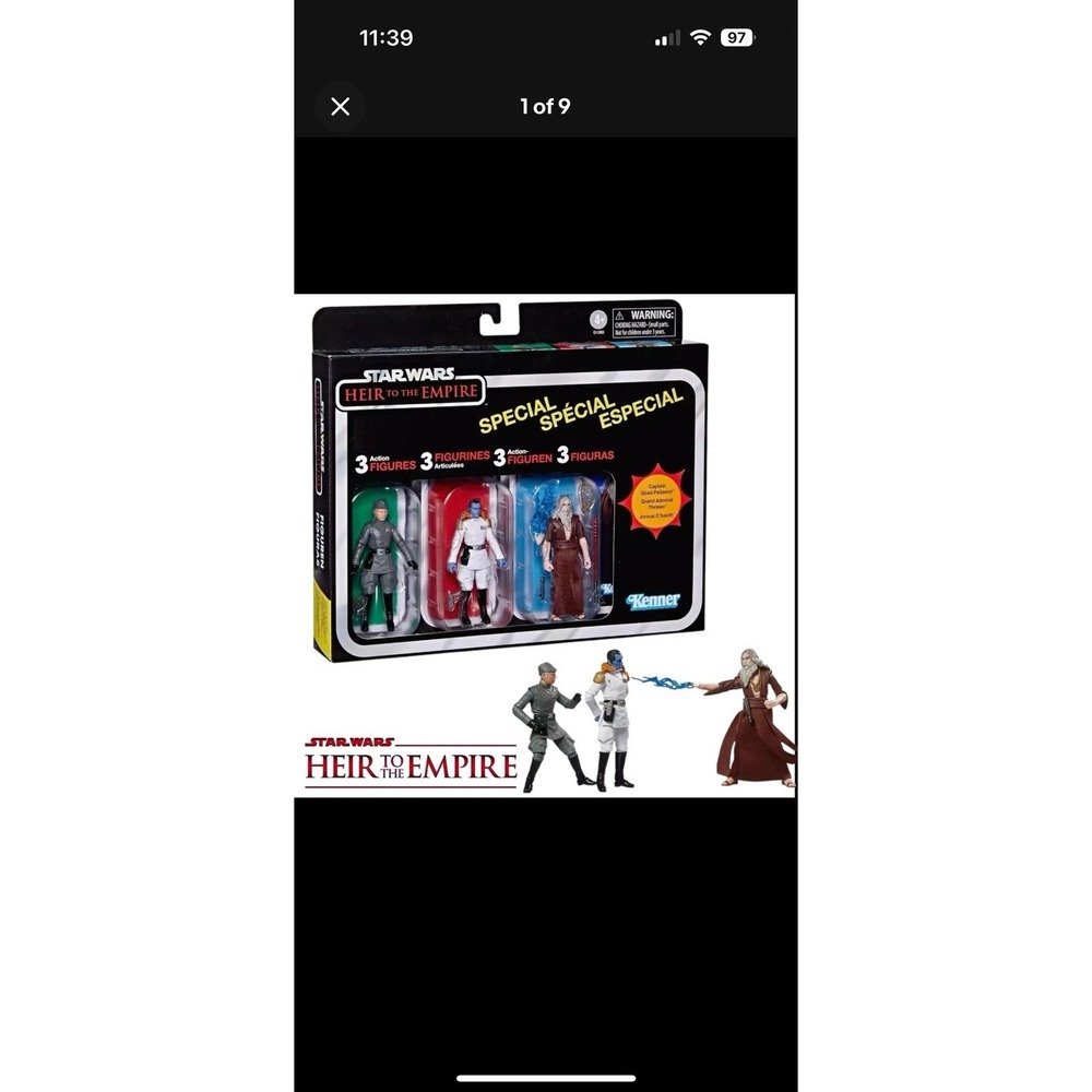 Star Wars Retro Collection Heir To The Empire - For Pre- Order/Pre-Sale